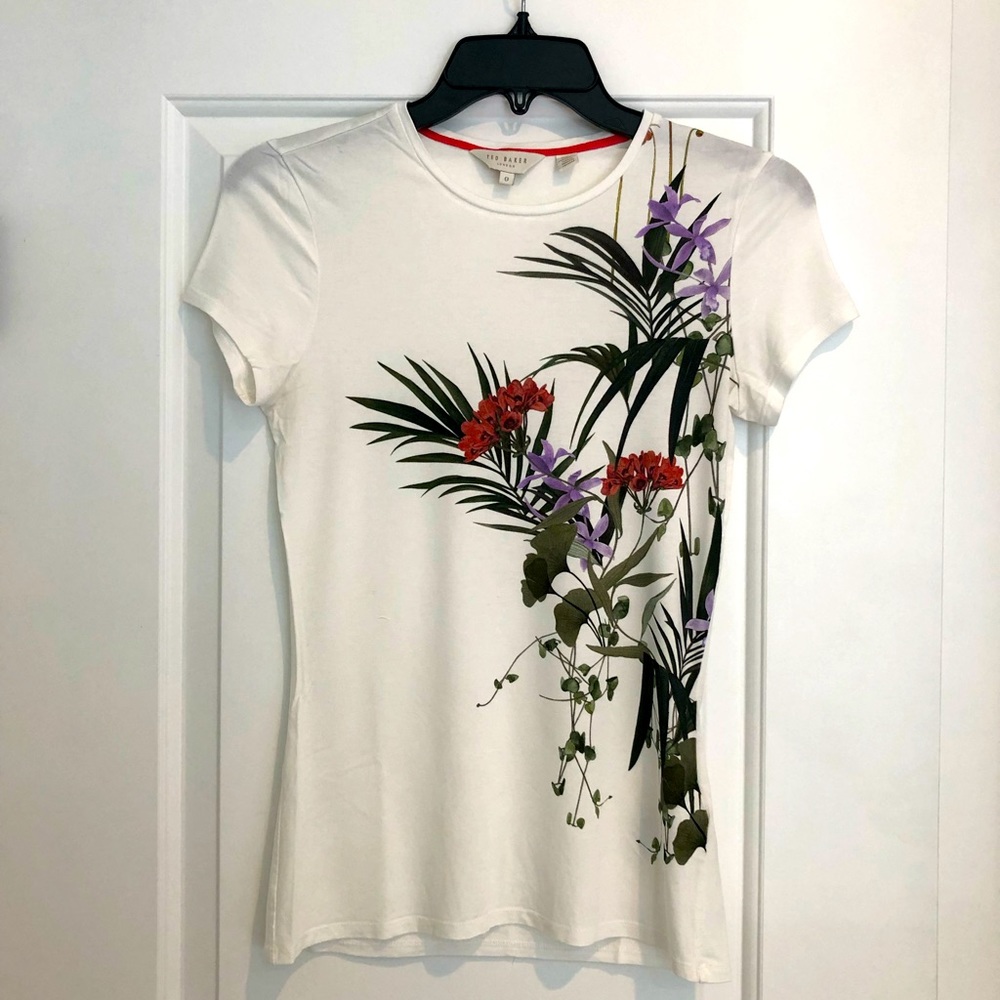 Ted Baker Floral T-Shirt